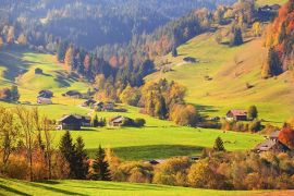 Chiêm ngưỡng mùa thu cổ tích ở xứ sở yên bình Thụy Sĩ